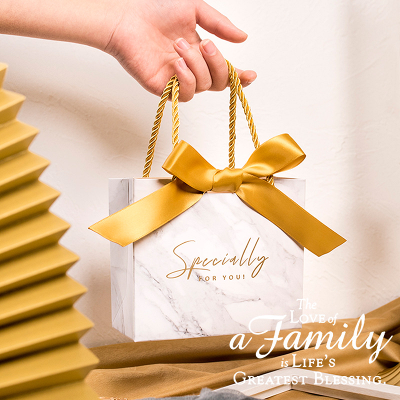 5YA1 婚品[時光系列]小紅書推薦 灰色大理石 結婚訂婚喜糖紙盒