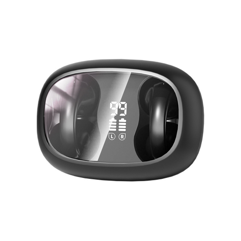 Bluetooth ヘッドセット H16 プライベートモデルクリップオン耳骨伝導高品質ワイヤレスヘッドセット長持ちスポーツスマートヘッドセット|undefined