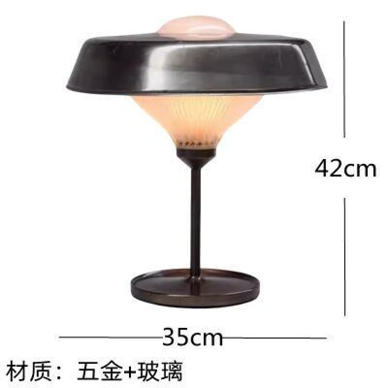 クリエイティブデザイン北欧シンプルで豪華な電気スタンド寝室ベッドヘッドランプ感リビング装飾ガラス|undefined