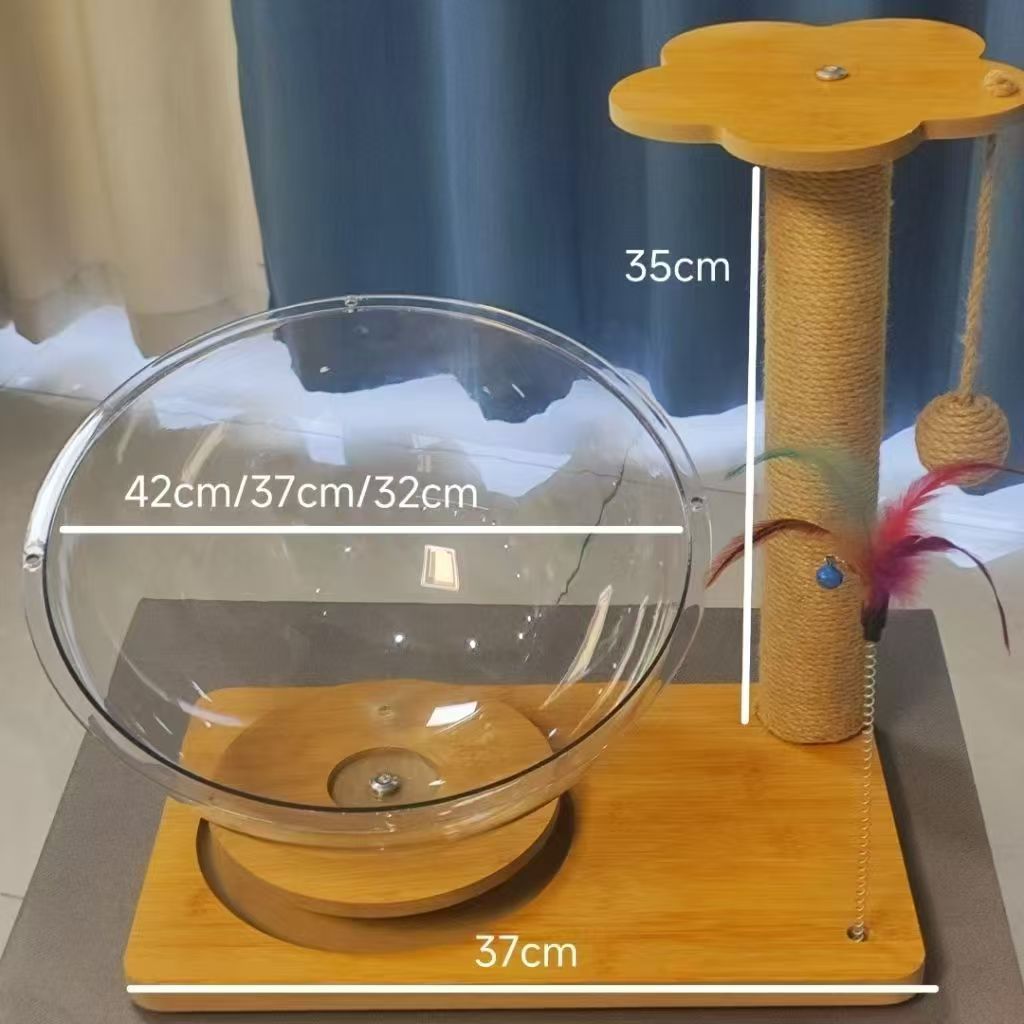 2024년 업그레이드 모델 [고양이발톱기둥+우주캡슐 특대형]