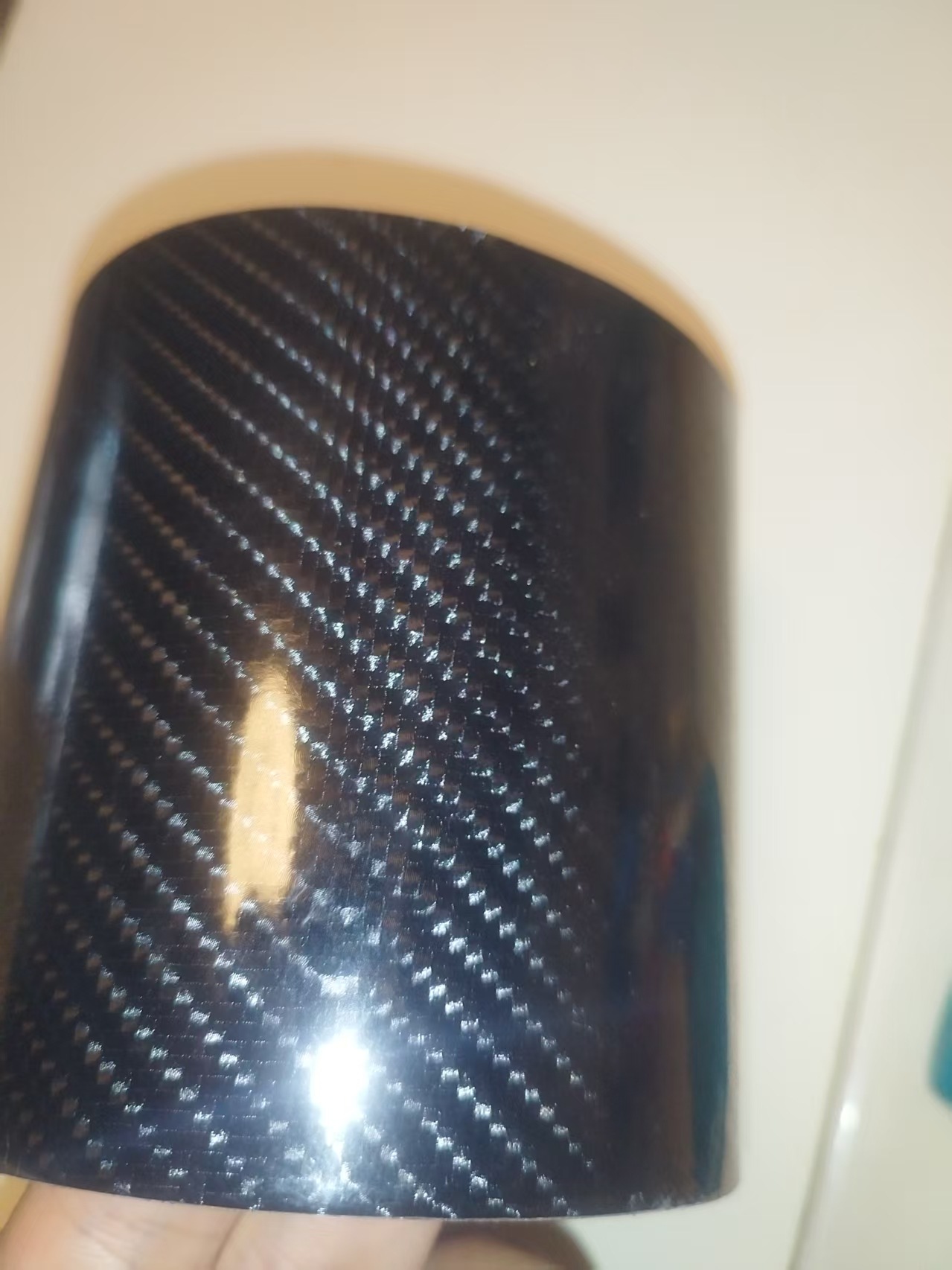 Cross-Border Cutting of 5D Carbon Fiber Automotive Accessories Modification Stickers Pvc Waterproof Scratch-Resistant Glossy Interior 6D Color-Changing Film