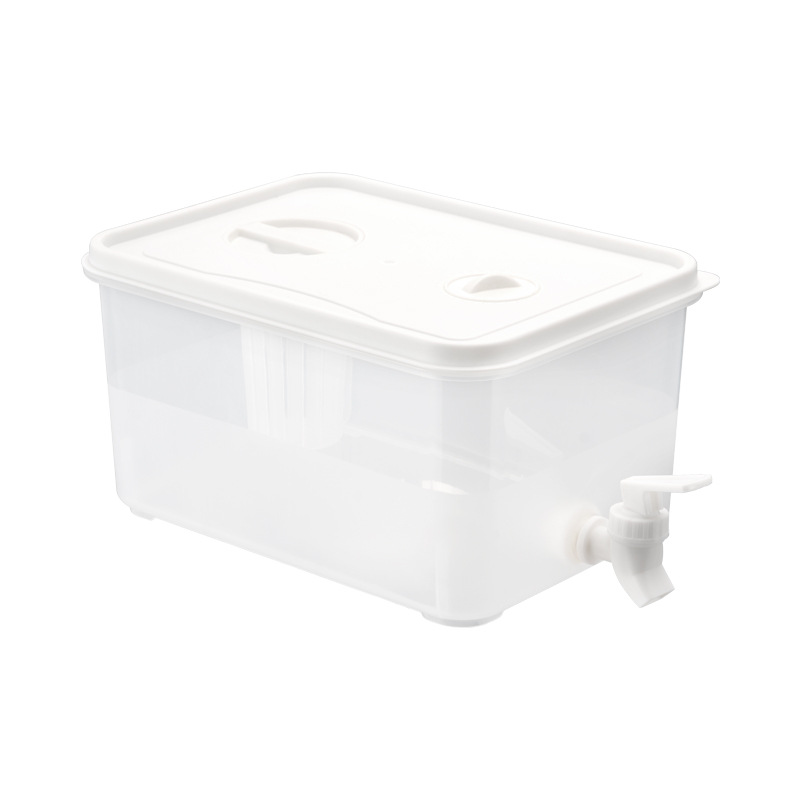 Refrigerador hogar hervidor de agua fría con grifo 3L capacidad limón fruta tetera bebida jugo tetera hervidor de agua fría