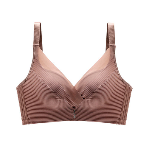 Underwear Women's Push-up Lace Bra Sexy Wireless Women's Underwear Small Breast Adjustable Bra Set