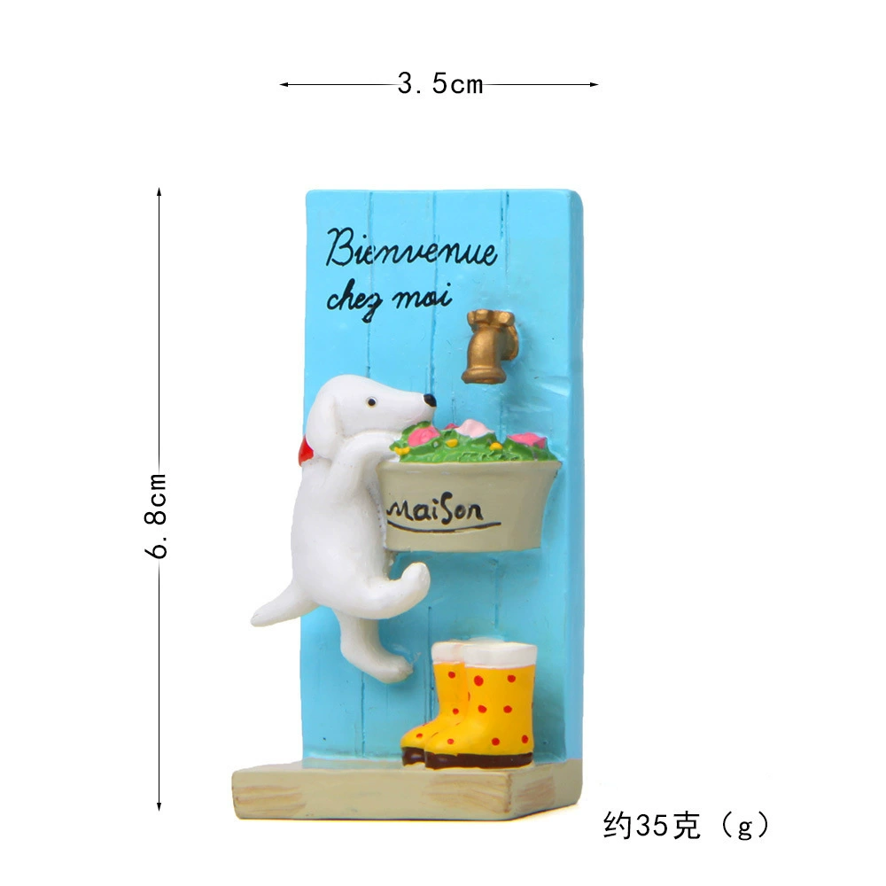Japanese -style grocery horticultural polym flesh flower plug -in plug -in shooting props can be used as a refrigerator sticker desktop decoration summary
