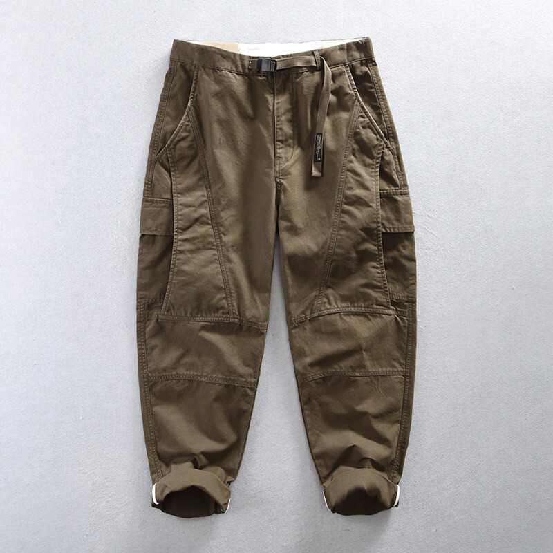 Spring and Autumn American-Style Amekaji Work Pants for Men and Women, Loose Trendy Japanese Retro Casual Straight-Leg Long Pants Spring and Autumn American-Style Amekaji Work Pants for Men and Women, Loose Trendy Japanese Retro Casual Straight-Leg Long Pants