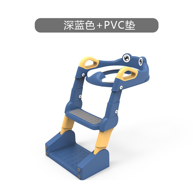 Frog 2 en 1 almohadilla de PVC azul