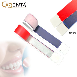 12pcs/box Dental Articulating Paper Strips Double-sided Bite