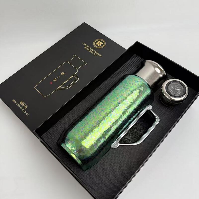 纯钛保温壶商务办公纯钛泡茶保温茶壶家用纯钛多用热水瓶礼品|undefined