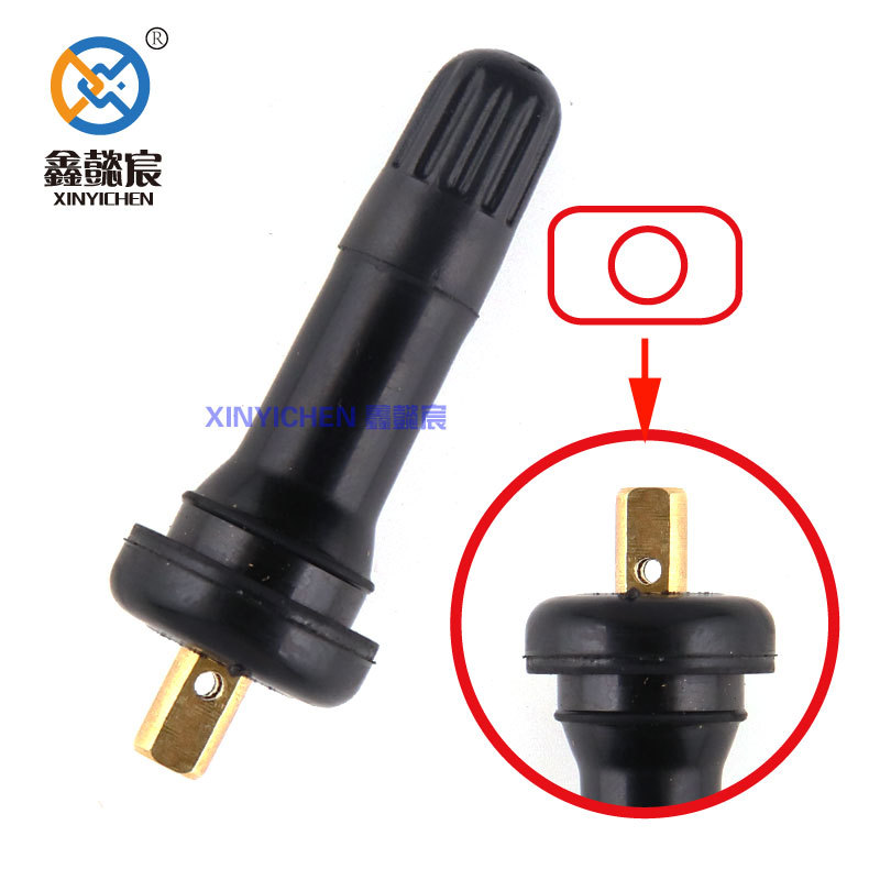 La válvula de goma es adecuada para Buick Regal LaCrosse Chevrolet Sensor de presión de neumáticos Boquilla de aire de automóvil
