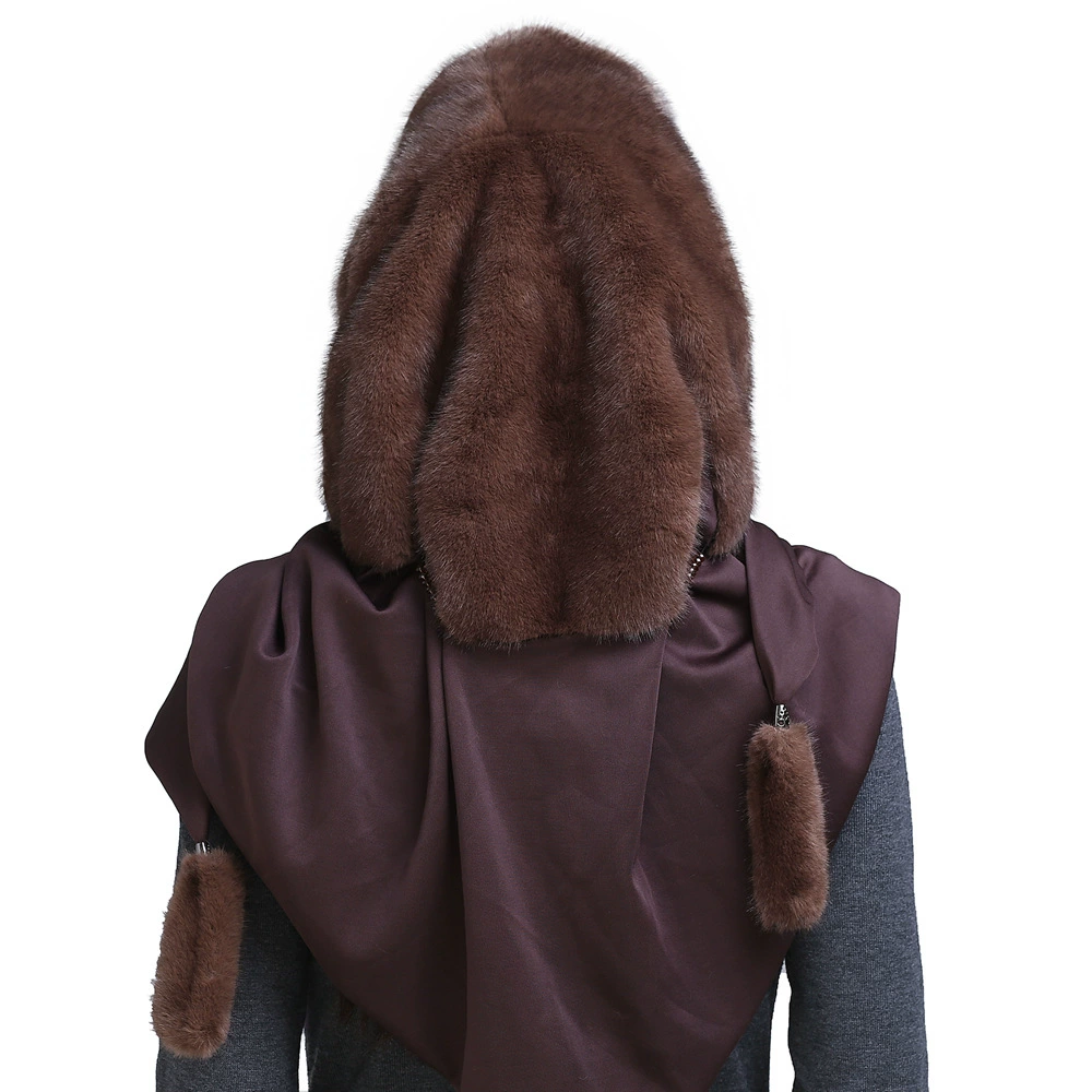 Hat, winter scarf, fashionable universal pendant, with neck protection