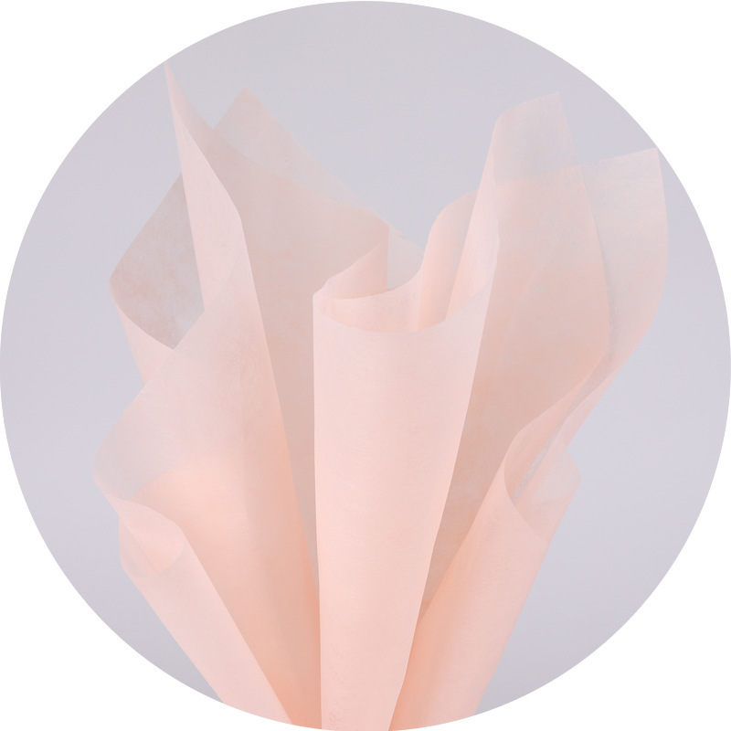 Flor Extracción de sombra leche algodón papel de regalo de flores papel de algodón floral floristería impermeable color sólido forro de ramo de papel de embalaje