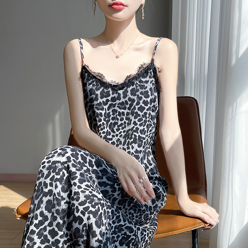 Summer silk dress