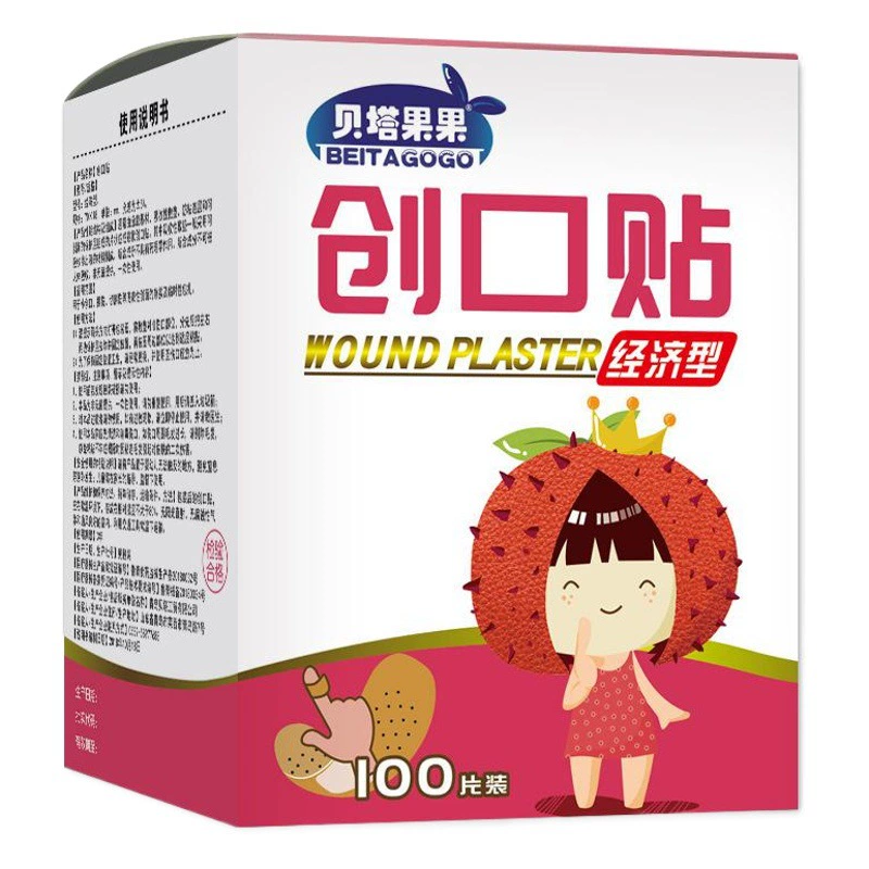 Фруктовый пластырь Beita, дышащий пластырь для гемостаза РАН, бытовой нетканый материал, экономичный, 100 штук оптом