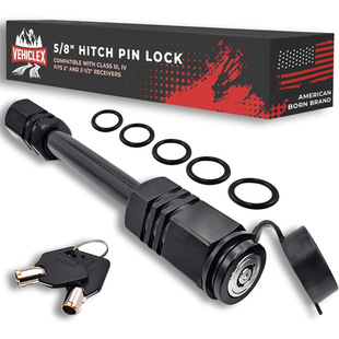 2 inch receiver trailer hitch pin lock 58 inch locking pin with special tubular key