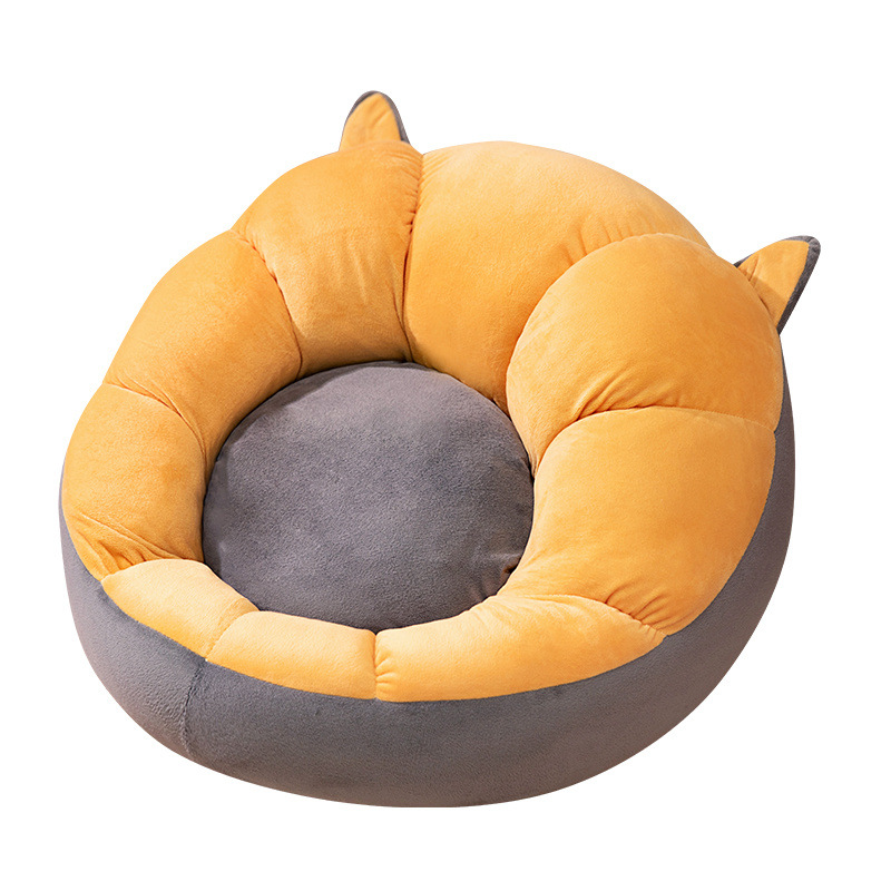 Dibujos animados de doble cara Four Seasons futon cojín hogar antideslizante ronda sentado Pier dormitorio tatami perezoso sofá piso Butt pad