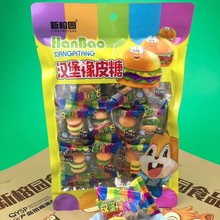 新榕园糖果系列 108g汉堡型橡皮糖 休闲零食 厂家批发 代理 糖果