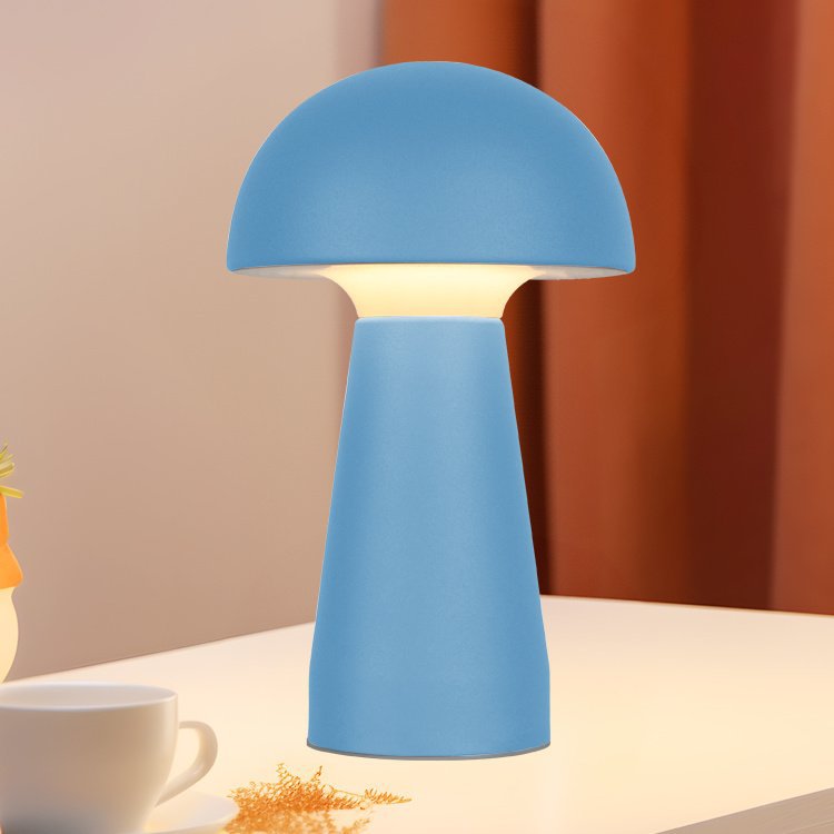 Lámpara de escritorio táctil transfronteriza moderna lujosa lámpara de hongos decoración de atmósfera lámpara de cabezal de cama luces nocturnas de alto nivel al por mayor