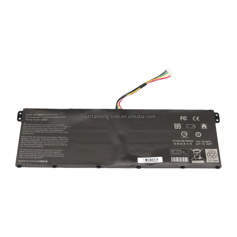 For Acer ES1-531 B115 R3-131T V3-371 AC14B8K laptop battery