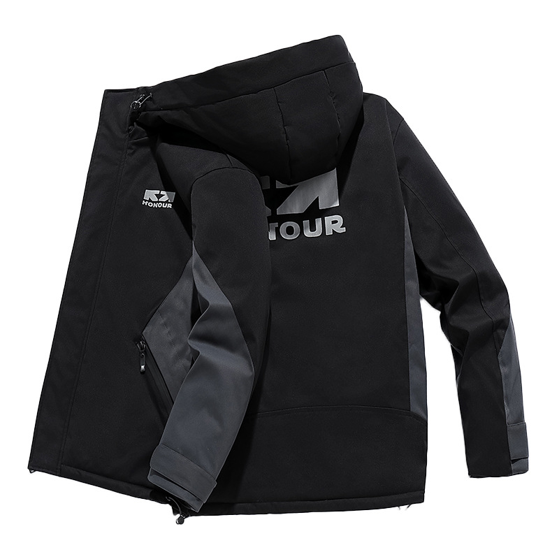 경량 겨울 잘 생긴 다운 재킷 남자 짧은 패션 브랜드 한국 스타일 작업복 재킷 남자 플러스 사이즈 패션 2024