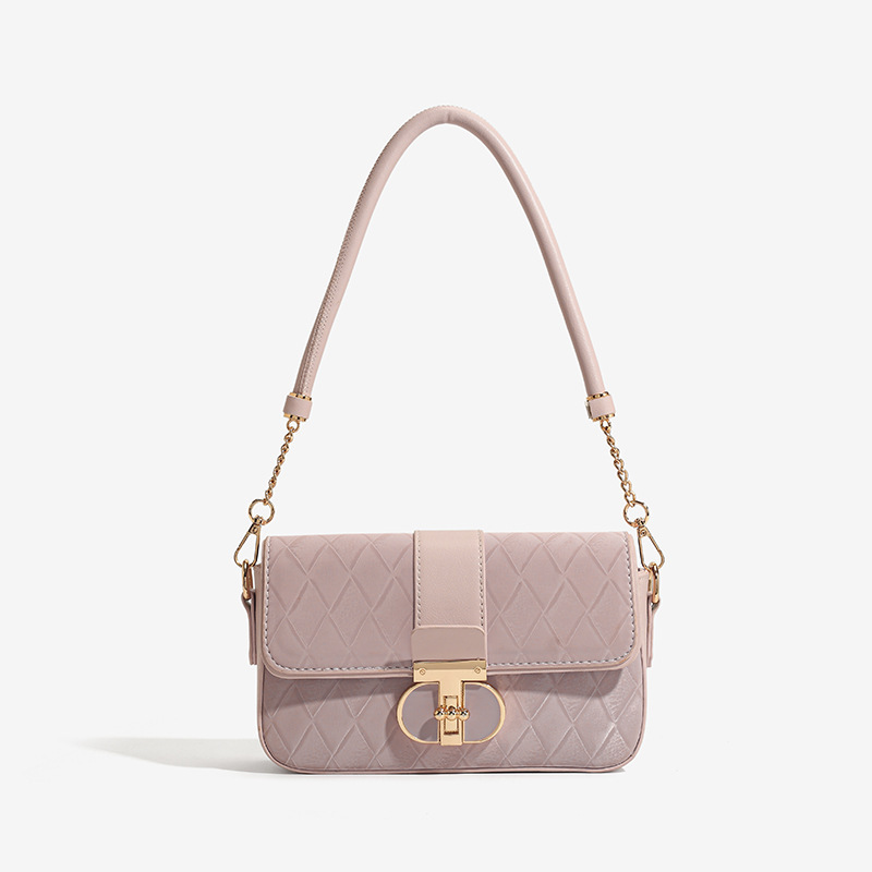 2024 autumn and winter new niche high-end light luxury women's bag pu armpit bag Da Luoyang women's bag handbag women