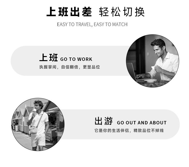 Túi đeo chéo nam da bò lớp đầu cao cấp, túi đeo vai kiêm túi xách tay chống thấm nước — Màu cà phê, màu đen chi tiết 10