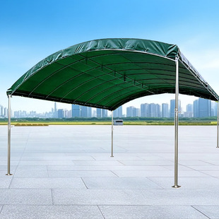 Thickened Galvanized Large Tent Stall Tent Commercial Tent Rainproof Sun Protection Tent Breeding Parking Canopy