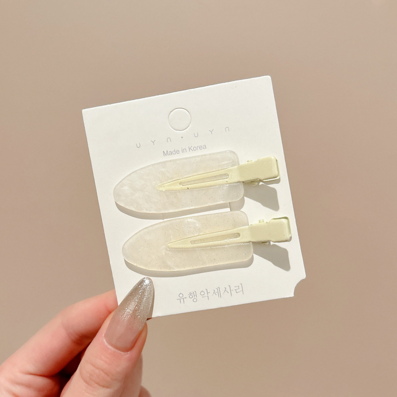 5#Blanco hueso, 2 piezas - 6.5cm