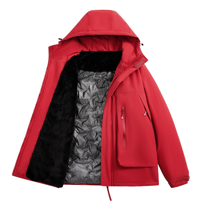 Men's white duck down jacket, new winter style, graphene, warm, windproof, waterproof, and cold-resistant top, couple style.