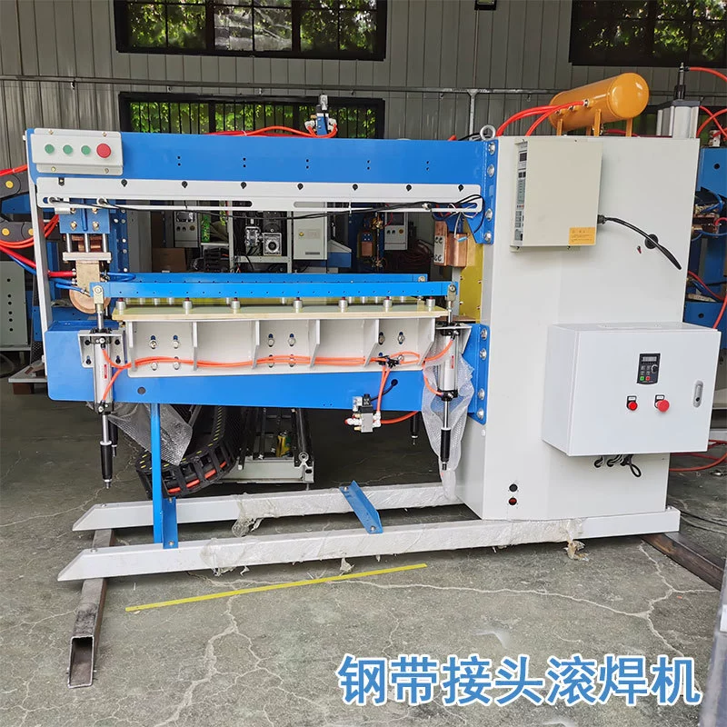 Shandong Juyuan Роликовый сварочный аппарат для стыковых швов Стальная катушка Kaiping Стальная полоса Сращивание стыковой сварки Прямой шов Сварочный аппарат для рулонов