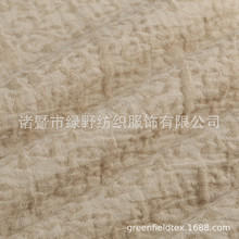 厂家直供亚麻天丝 全棉人棉 提花剪花 名族风面料6728/57雨露麻