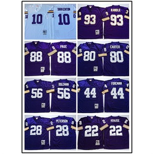 Cross-border Rugby Suit Minnesota Vikings No. 84# MN Retro Jersey Men's Legendary Sportswear Wholesale