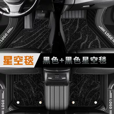 Gt Mg 6 35 Special | Electric vehicle foot mat - the-door-sill-is-large-wide-horizontal-stripes-classic-black-starry-sky-blanket-black-07-10-mg7