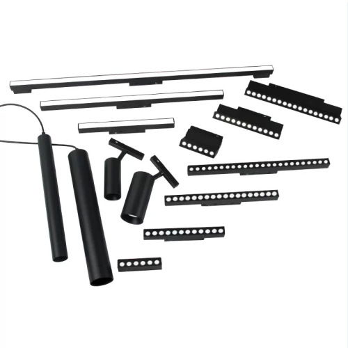 Sankesong full spectrum magnetic track light without main light embedded home living room smart surface mounted spotlight magnetic light