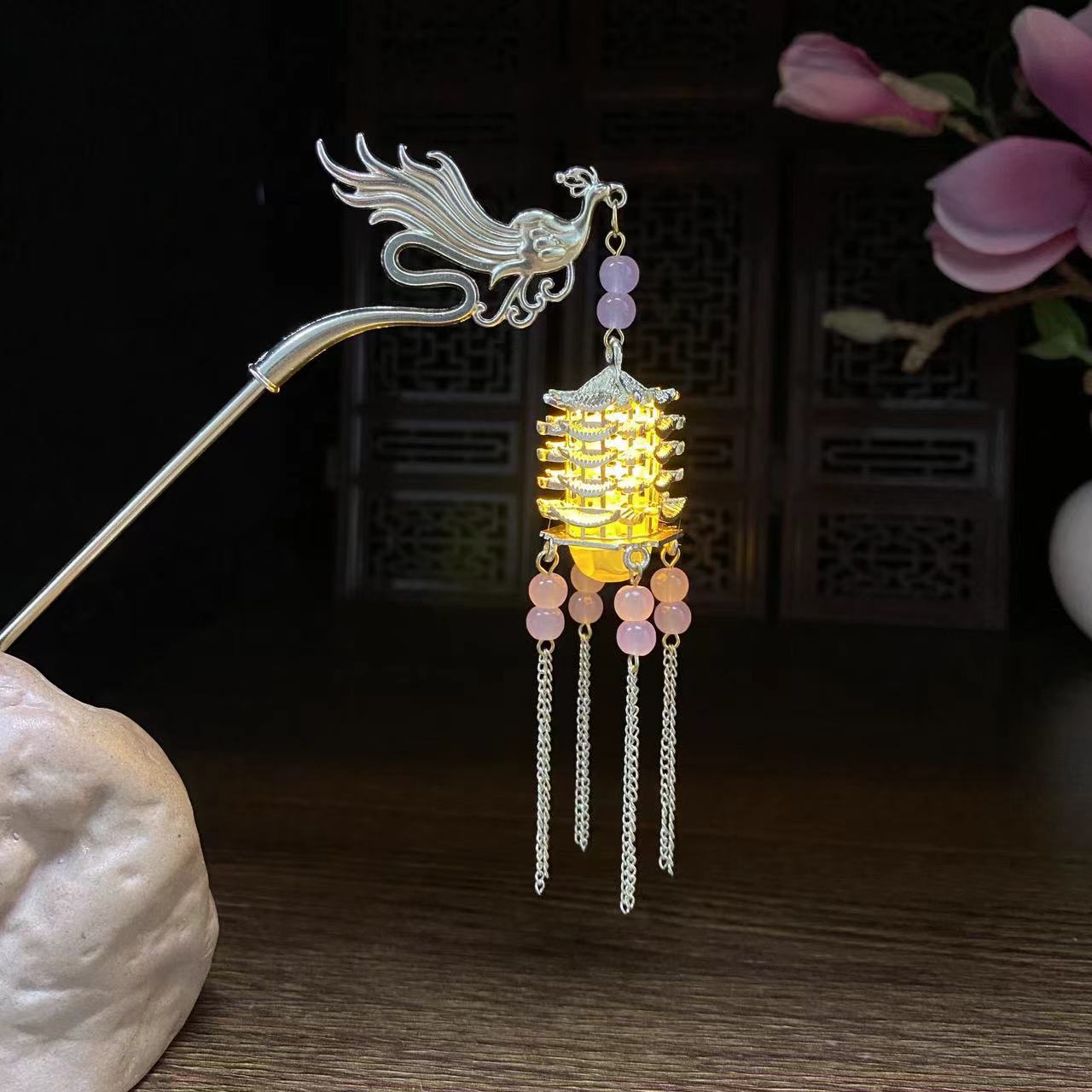 야광머리핀 9810