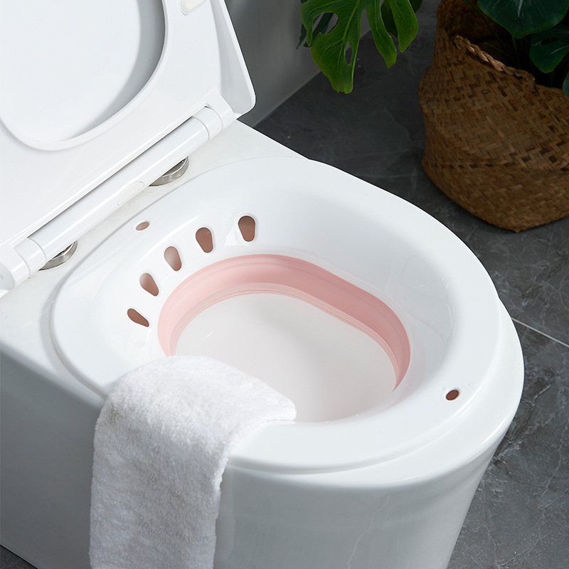 Bidet Women's Special Private Basin Pregnant Women Confinement Basin Foldableable Hemorrhoid Toilet Butt Washing Basin Portable