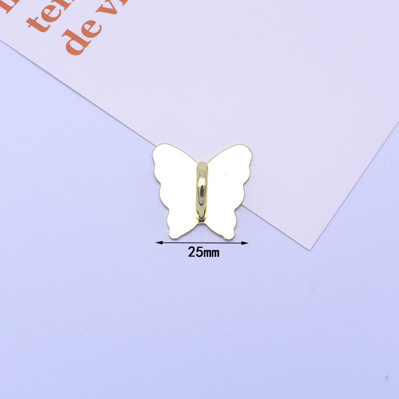 韓国のフリンジストラップベースの金属diy携帯ケースのアクセサリーの丸い愛の正方形のペンダントのフック