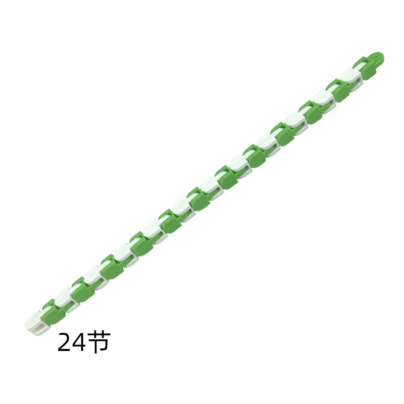 Productos transfronterizos de 24 secciones de la cadena de la pista de la bicicleta de 24 secciones de la cadena de la pista de la bicicleta