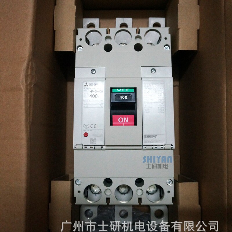 Original genuine Mitsubishi Molded Case Circuit breaker/air switch/NF400CW 3p 400A