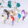 Glossy crystal heart-shaped, accessory, nail stickers, wholesale