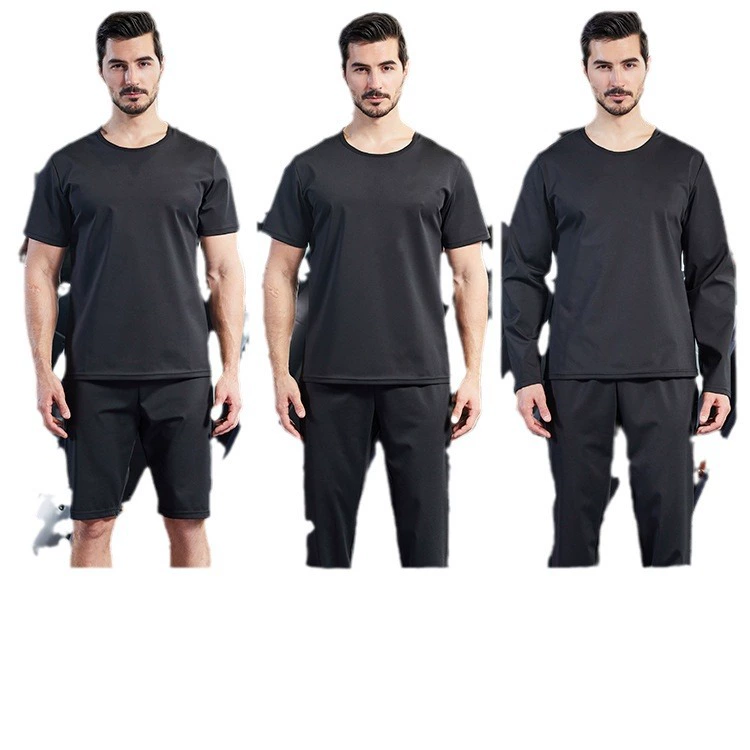 Спортивный костюм для мужчин Blurdy Sweat, спортивный набор для занятий залом, бег, потоотделение, брюки