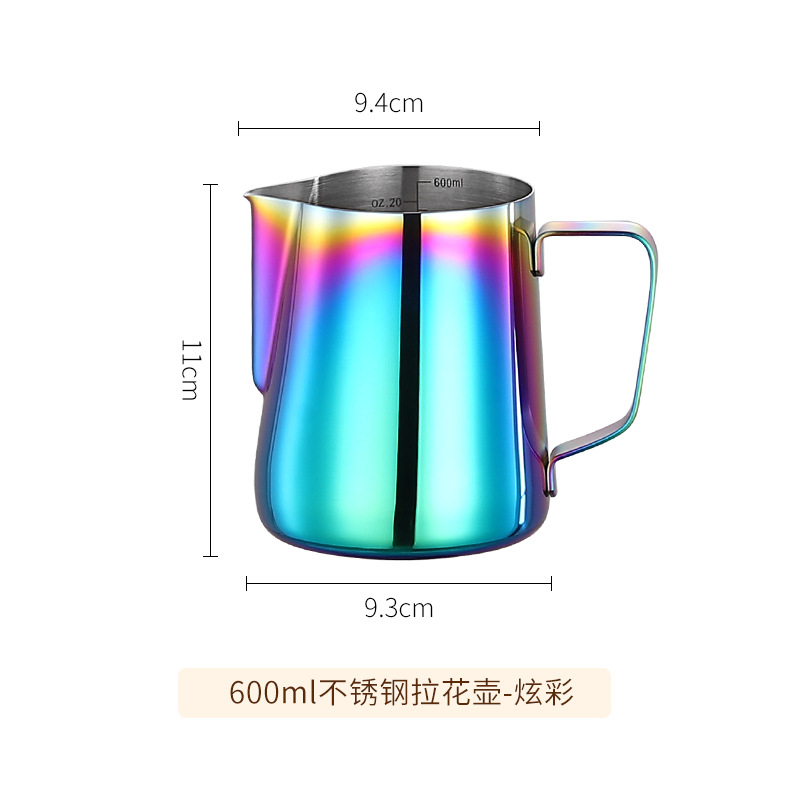 600ml 화려한 꽃 컵 (규모)