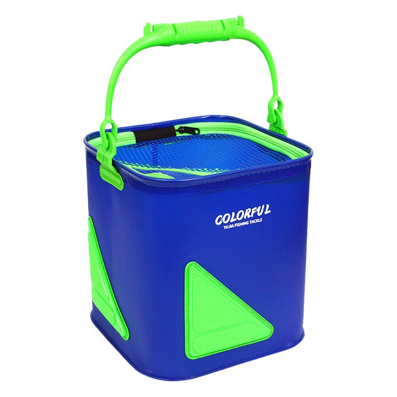 Складное портативное ведро для рыбы Yujia, рыболовные снасти, для ловли на приманку, для дикой рыбалки, для защиты рыбы, рыболовный ящик, ведро для живой рыбы