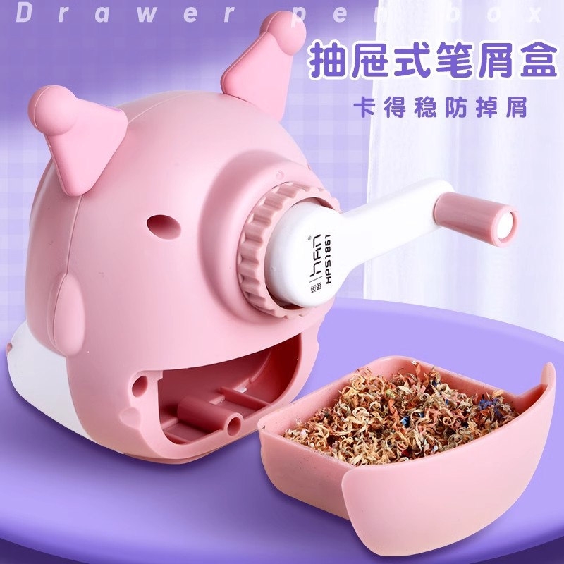 Sacapuntas de mano para estudiantes de escuela primaria Sacapuntas especiales para sacapuntas para estudiantes de escuela primaria