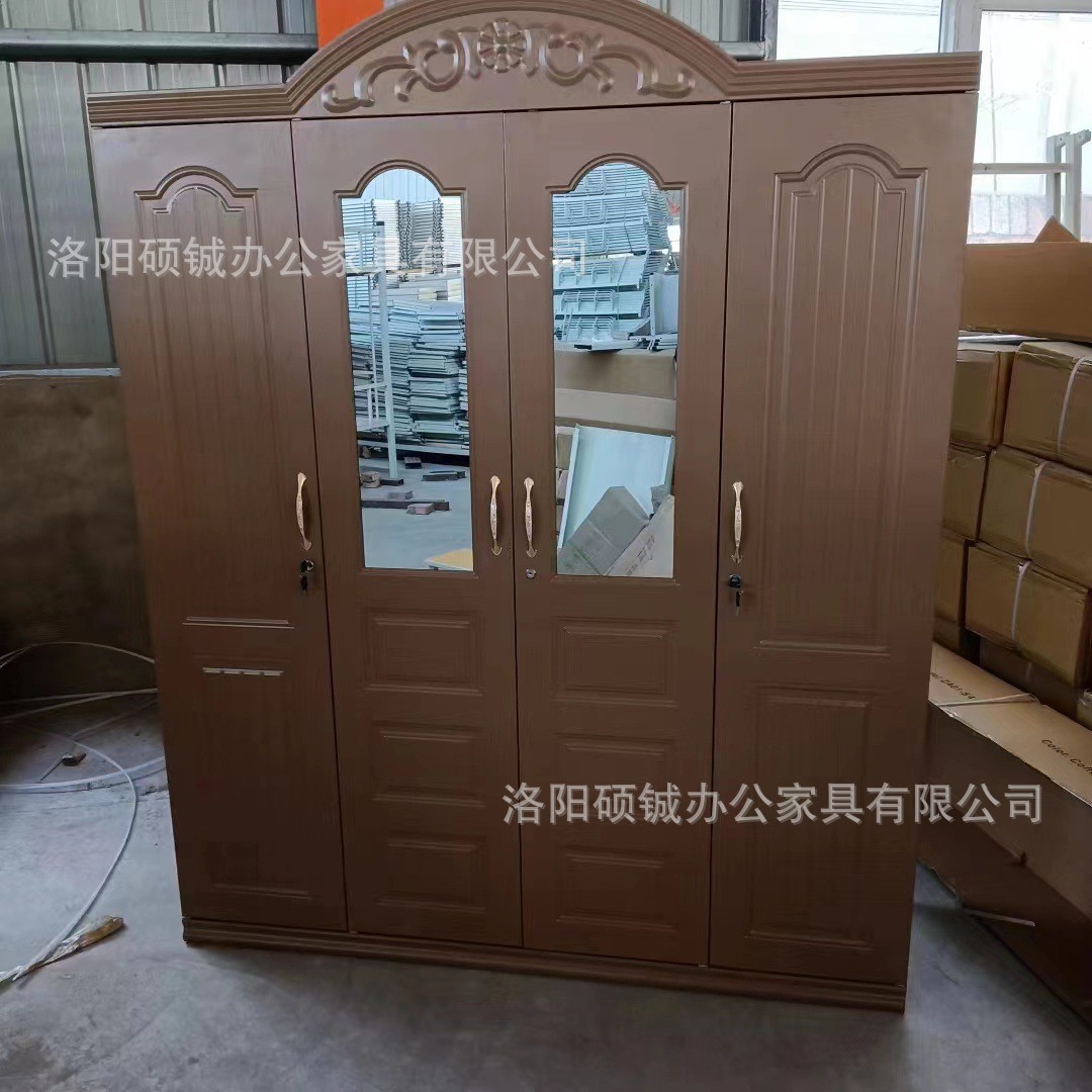 Armario de acero prensado para comercio exterior, armario de acero grabado, armario de hierro, armario para guardar ropa de cama, armario de almacenamiento con diseños impresos, más adecuado para uso doméstico. image 20