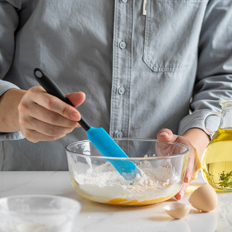 Cocina para hornear raspador crema de pastel raspador espátula agitación raspador mermelada raspador herramienta para hornear