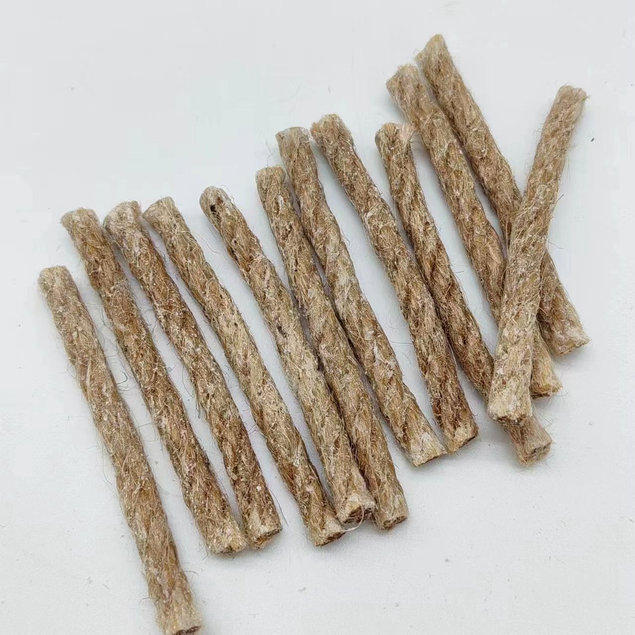 Acampar al aire libre de picnic suministros de barbacoa de leña material de encendido chimenea línea de encendido de combustión cuerda de cáñamo cuerda de cera de abejas