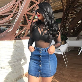 女式牛仔裤;女士短裤;半身裙