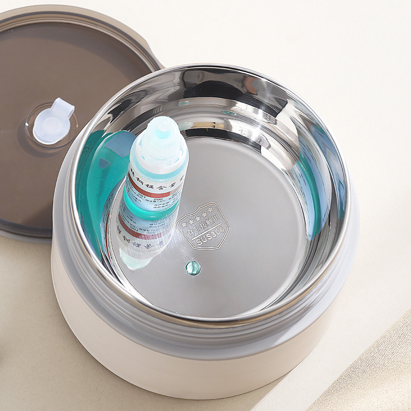 Lonchera Aislada de Acero Inoxidable 304 para Estudiantes, Tazón de Almuerzo Portátil, Lonchera Bento para Uso Doméstico, Olla para Sopa para Trabajadores de Oficina, Taza para Desayuno