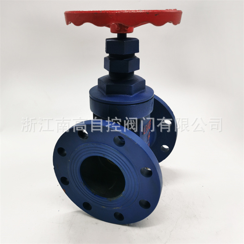 暗杆法兰手动闸阀 Z45T-16Q 双向截止阀二通式铜芯闸阀