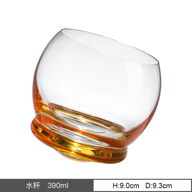 Copa de vino tinto de cristal checo sin plomo, colorida y creativa, para uso doméstico, resistente al calor y a altas temperaturas. image 13